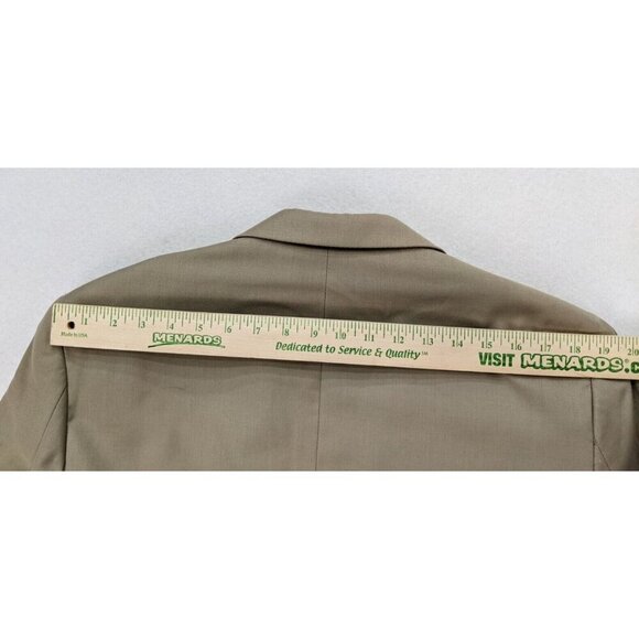 Angelo Rossi Men's Blazer Size 42R Beige Sport Coat Jacket - Picture 10 of 16